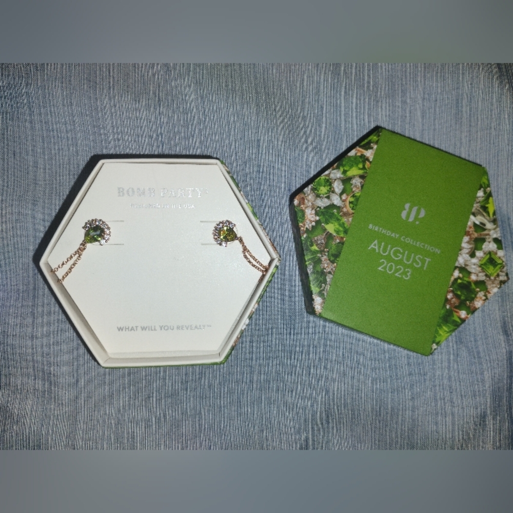 August Birthstone Earrings